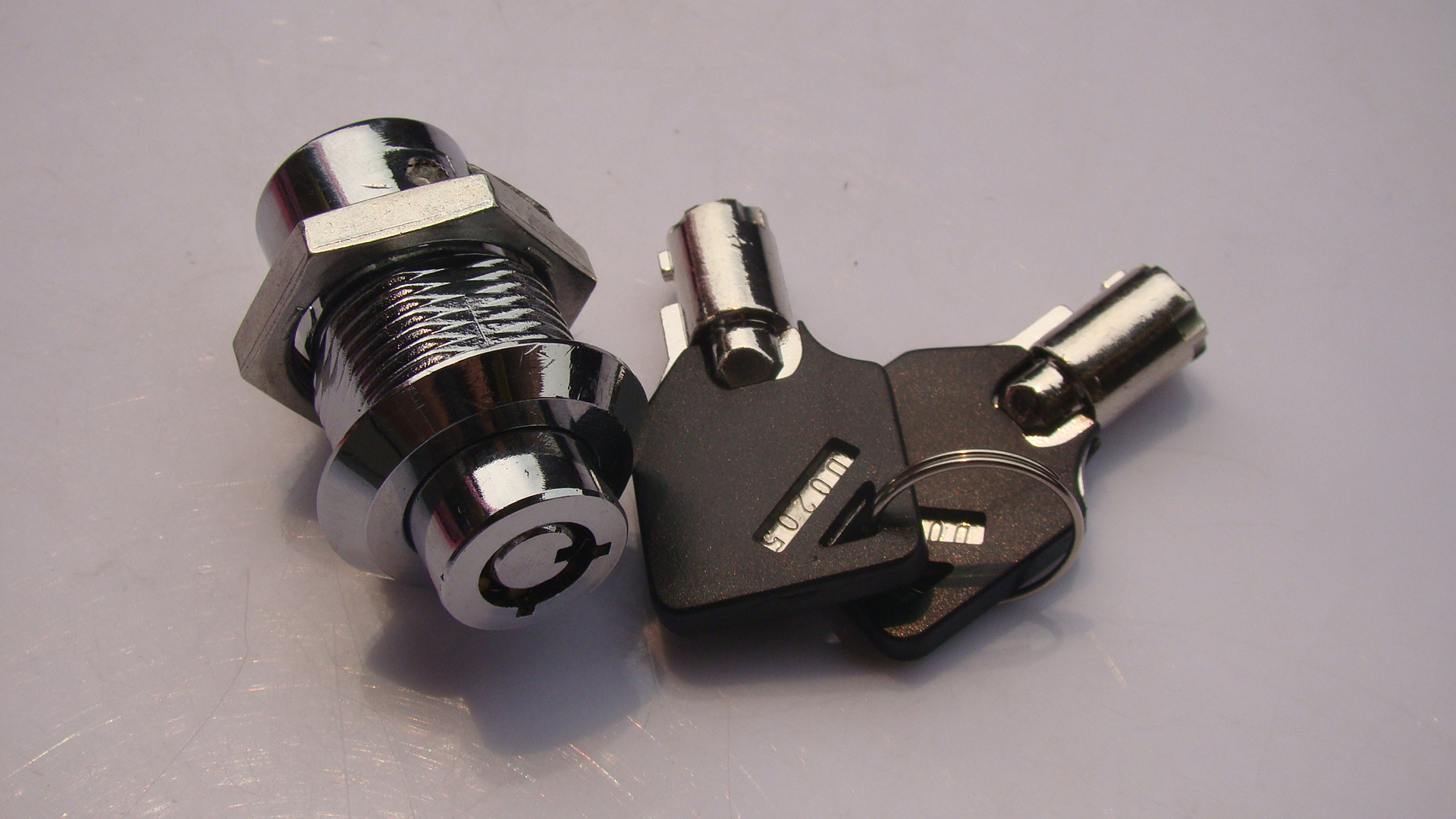 厂家直销 hj 弹子转舌锁 弹珠按锁 钢制柜锁 hj-0322