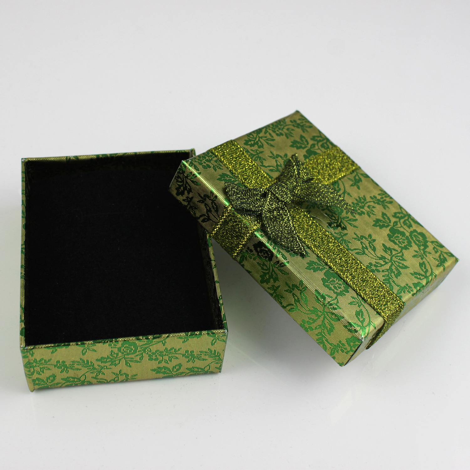 厂家直销创意礼品盒 多色蝴蝶结折叠盖扣盖方形礼品盒