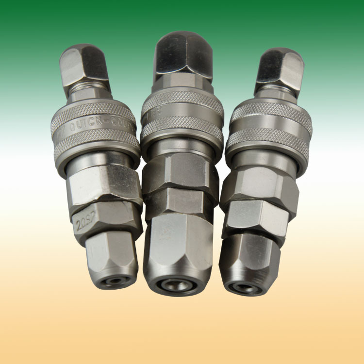 机械配件自锁快拧接头 气动c式快速接头 空压机多路快拧自锁接头