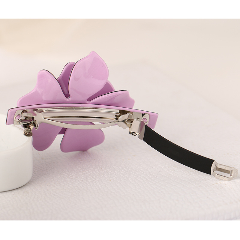 佩妮发饰品发夹 韩国发卡 顶夹玫瑰花 女头饰韩版 盘发卡子头花