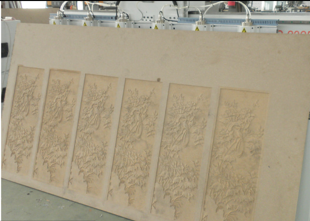 1325木工方轨数控雕刻机 木工浮雕雕刻机多头镂空