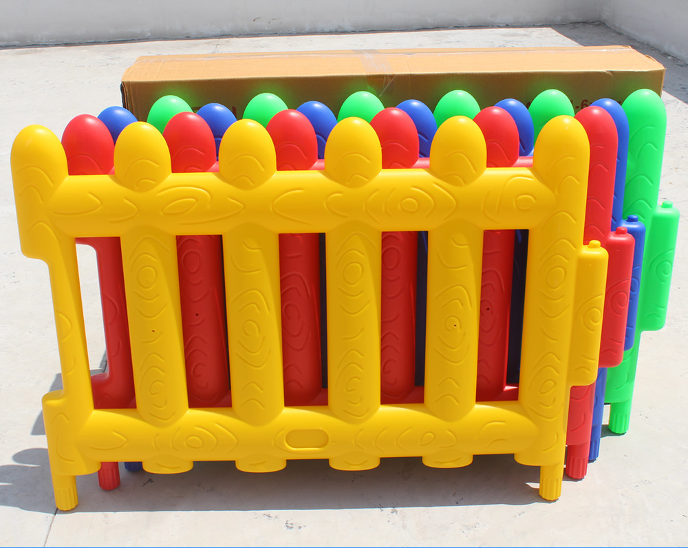 浙江温州4s店围栏 幼儿园栅栏 婴儿儿童安全护栏游戏隔离框塑料大围栏