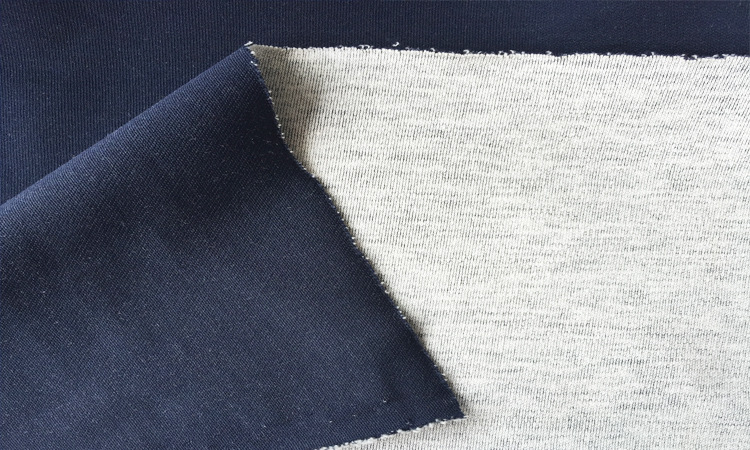 现货供应涤盖棉校服布 健康布 丝盖棉双面平纹布料 针织秋冬面料