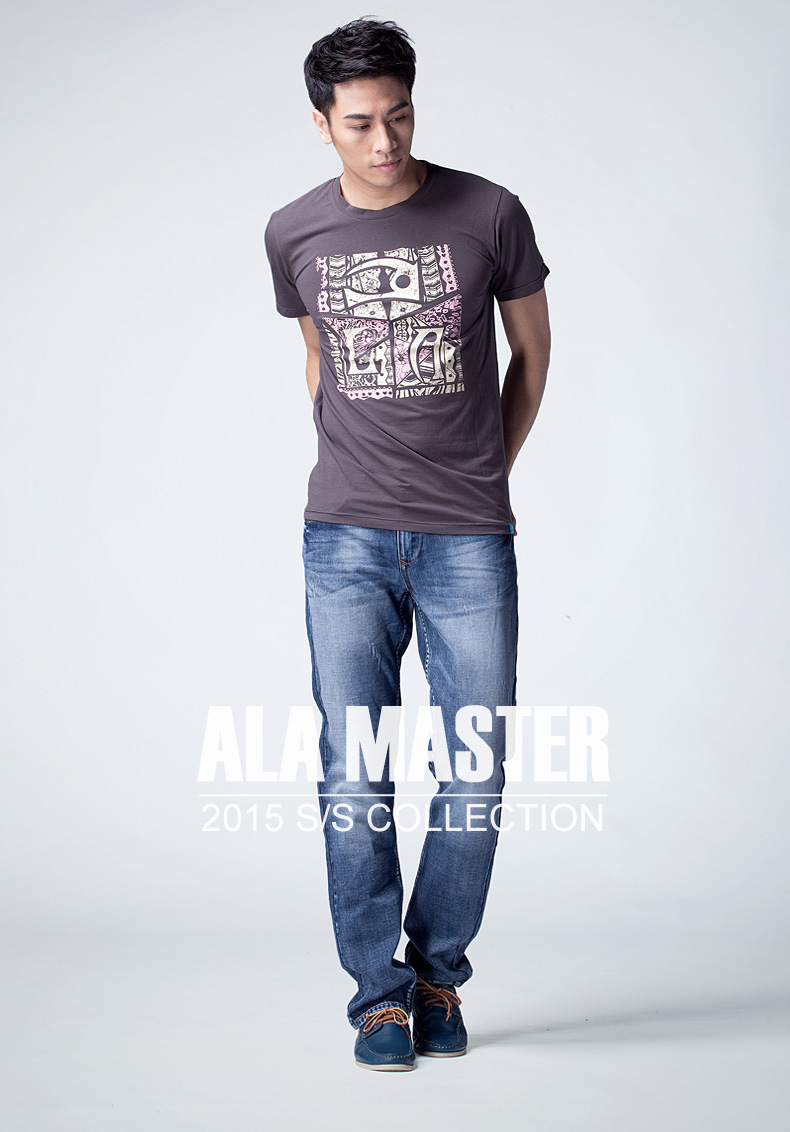 新康富服装秋季男式牛仔裤男中腰雪花水洗牛仔裤直筒纯棉牛仔裤