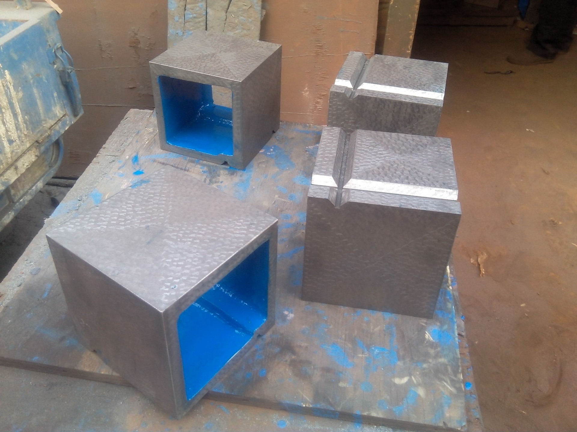 厂家批发铸铁方箱 检验方箱 t型槽 v型槽