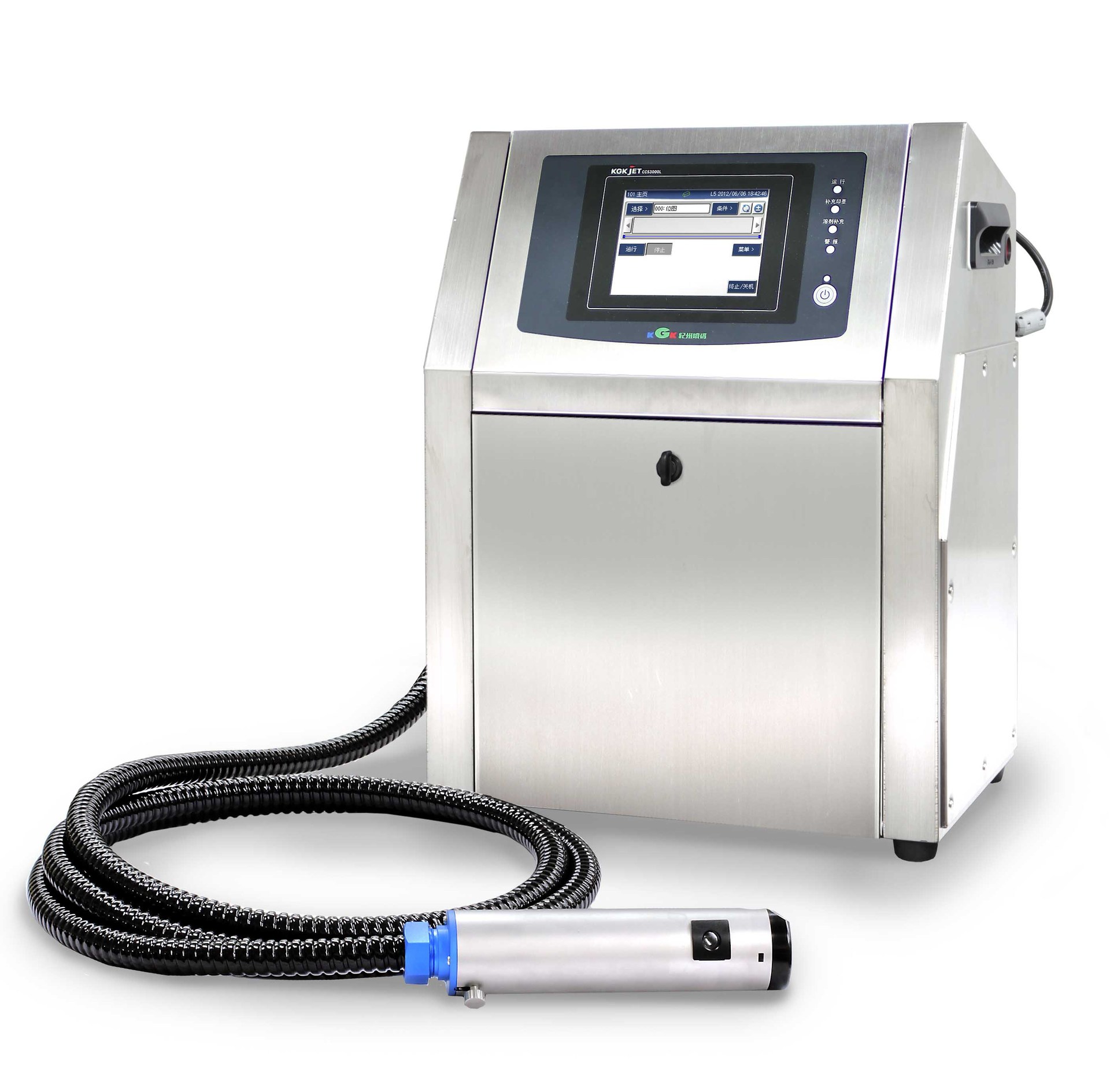 ccs 3000l 原装进口 日本kgk喷码机 厂家直销 热卖机型 p型喷头