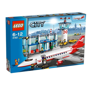 lego乐高积木l3182 城市city airport飞机场 绝版