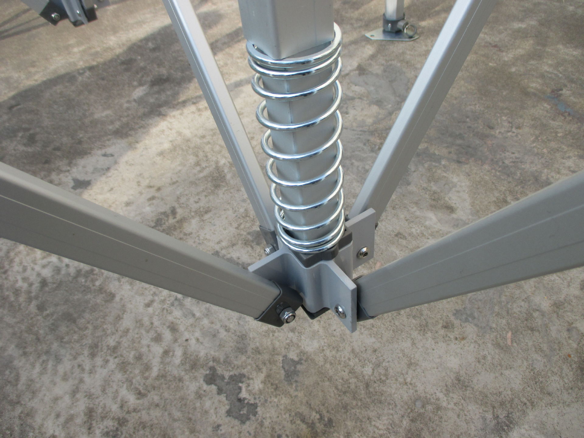 厂家直销 棱形帐篷支架 广告帐蓬支架 六边形铝合金支架图片_8