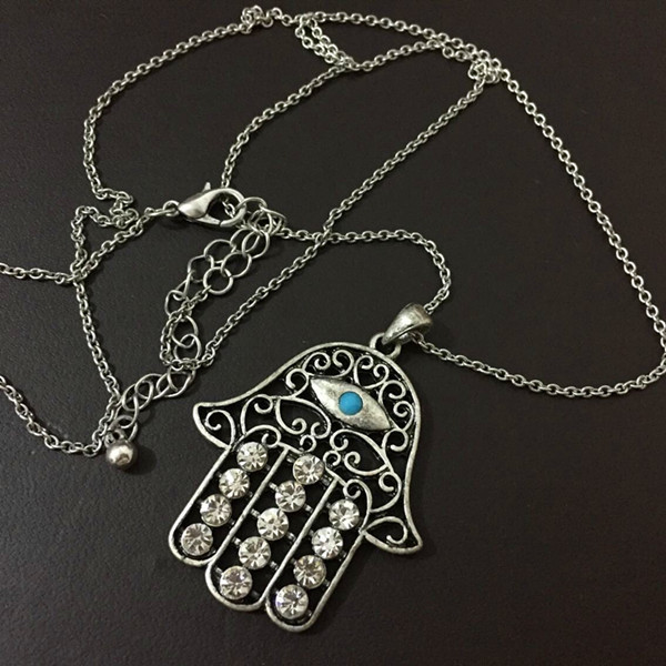 hamsa hand 法蒂玛之手 民族风 项链 避邪转运招财吉祥物 项链