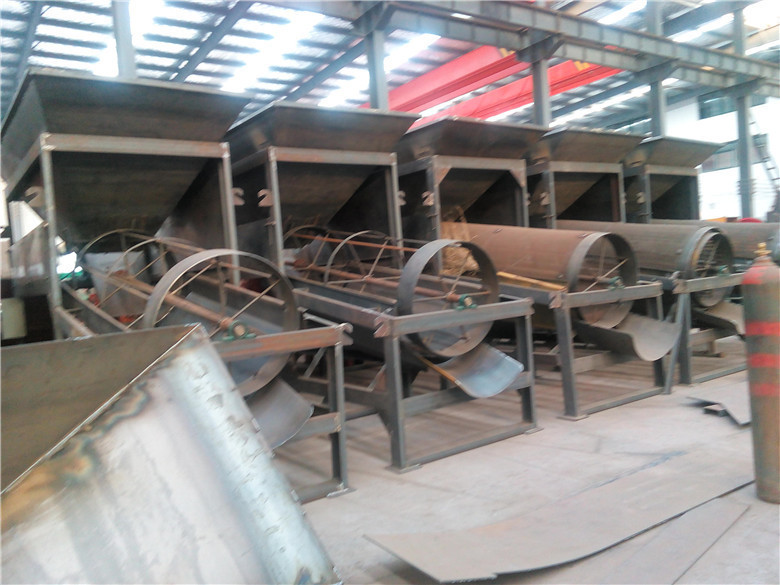 大中小型石料滚筒筛沙机设备 河砂筛砂机 自动上料建筑工地筛沙机