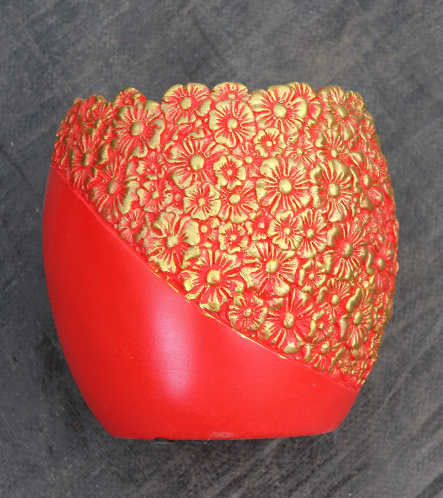 批发销售 氧化镁花盆落地花盆 工艺摆设花盆 欧式家居摆件