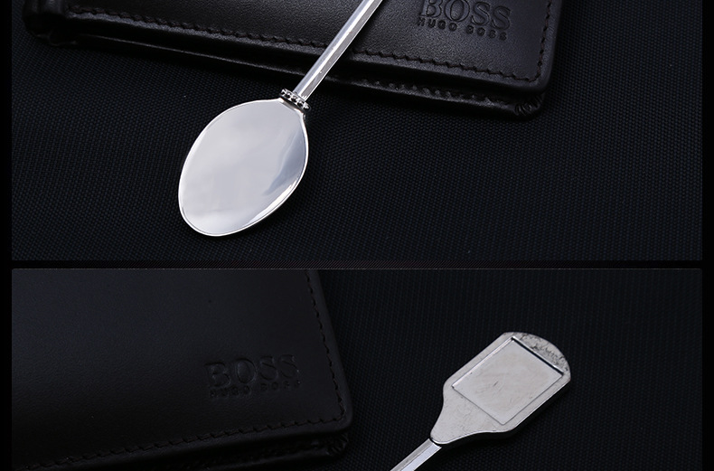 创意锌合金长柄勺子 环保办公室咖啡勺搅拌勺 长汤勺 厂家直销