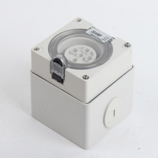 工地专用户外防水插座 20a 5插澳式插座 ip66户外防雨插座