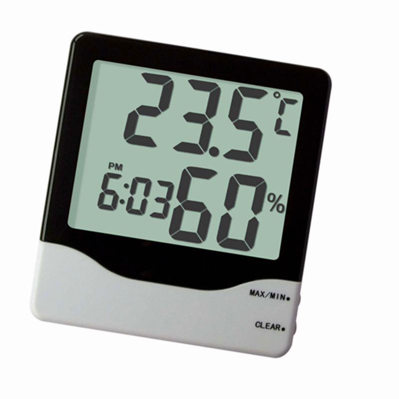 厂家供应家用室内温度计湿度计 电子数显温湿度测试仪