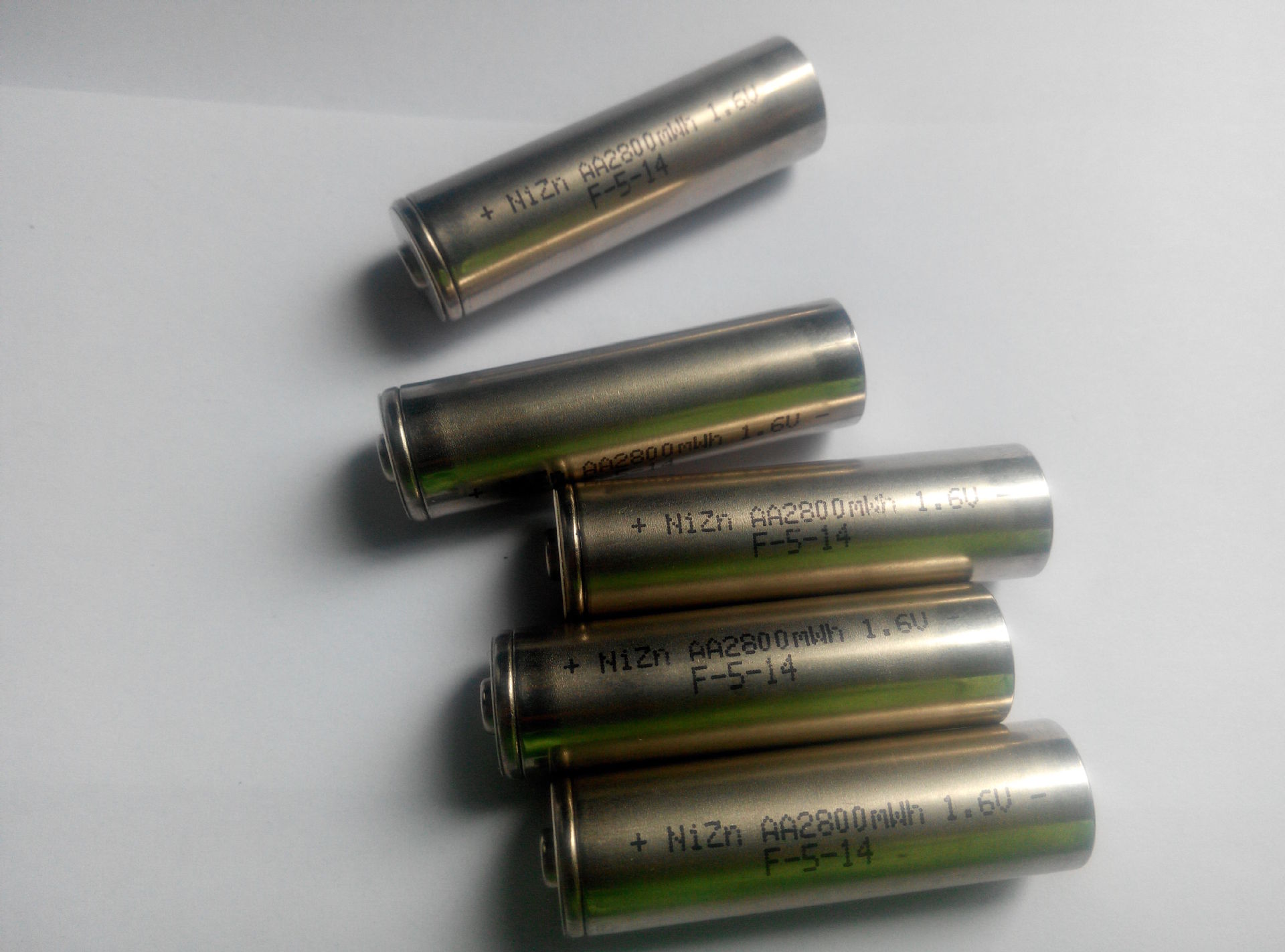 八节装美国品牌powergenix镍锌充电电池5号aa 1.6v 2500mwh特价批