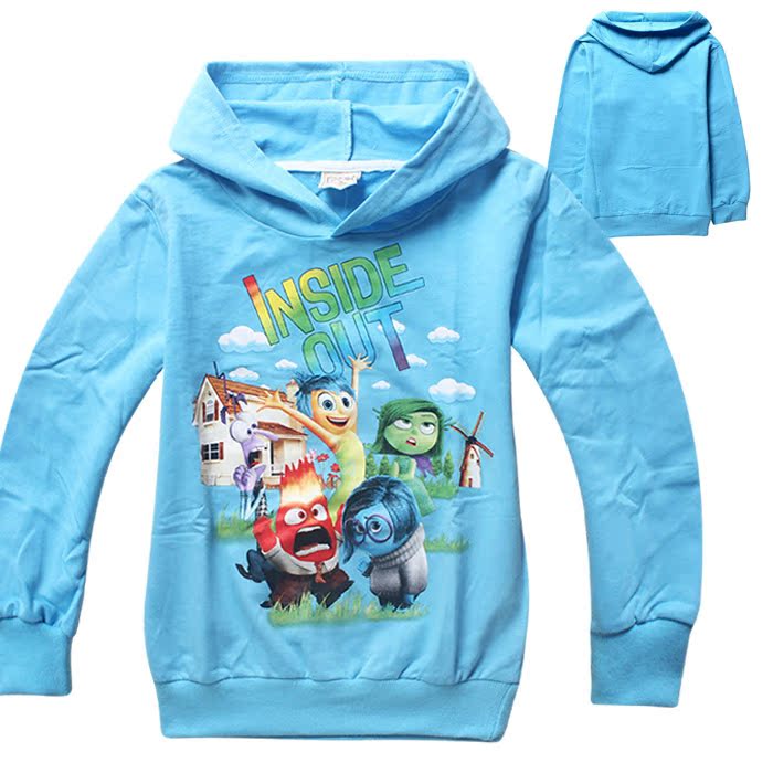 Disney Pixar Inside Out Clothing Kids Girls Kids Girls Sweatshirt Hoodie