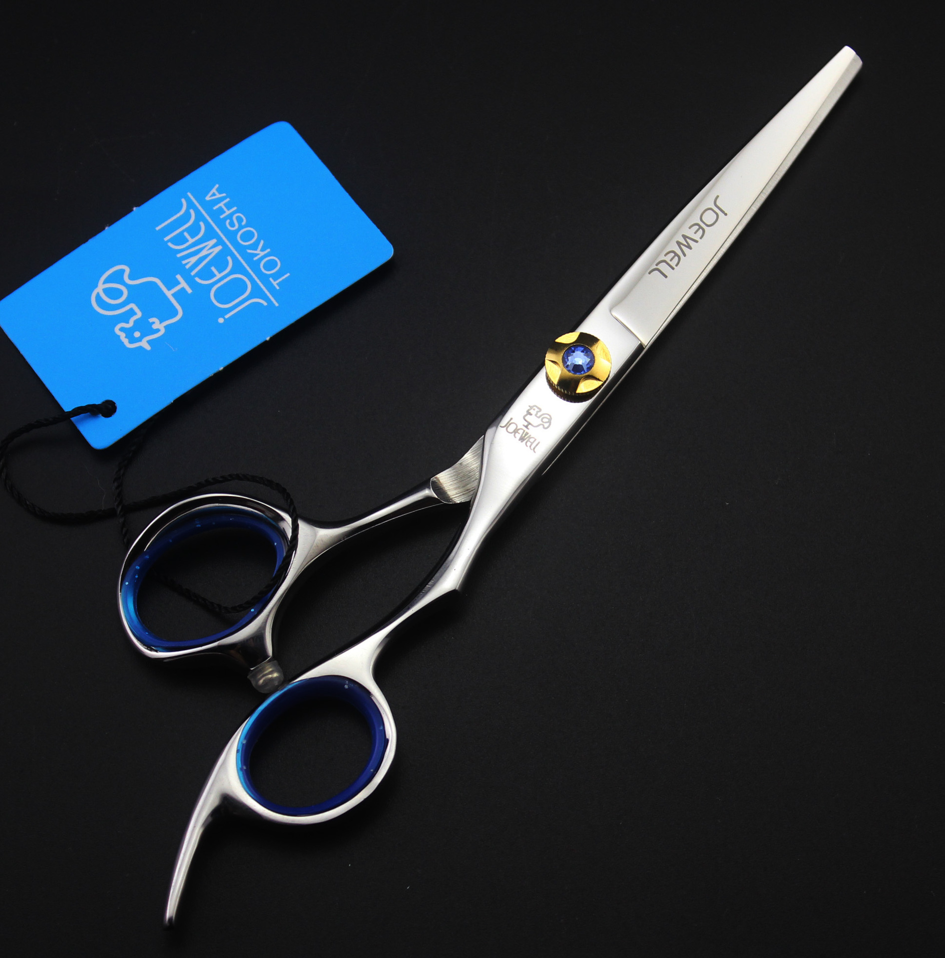 0寸 l蓝宝石 鸡牌美发剪刀 平剪 牙剪 打薄剪 刘海剪