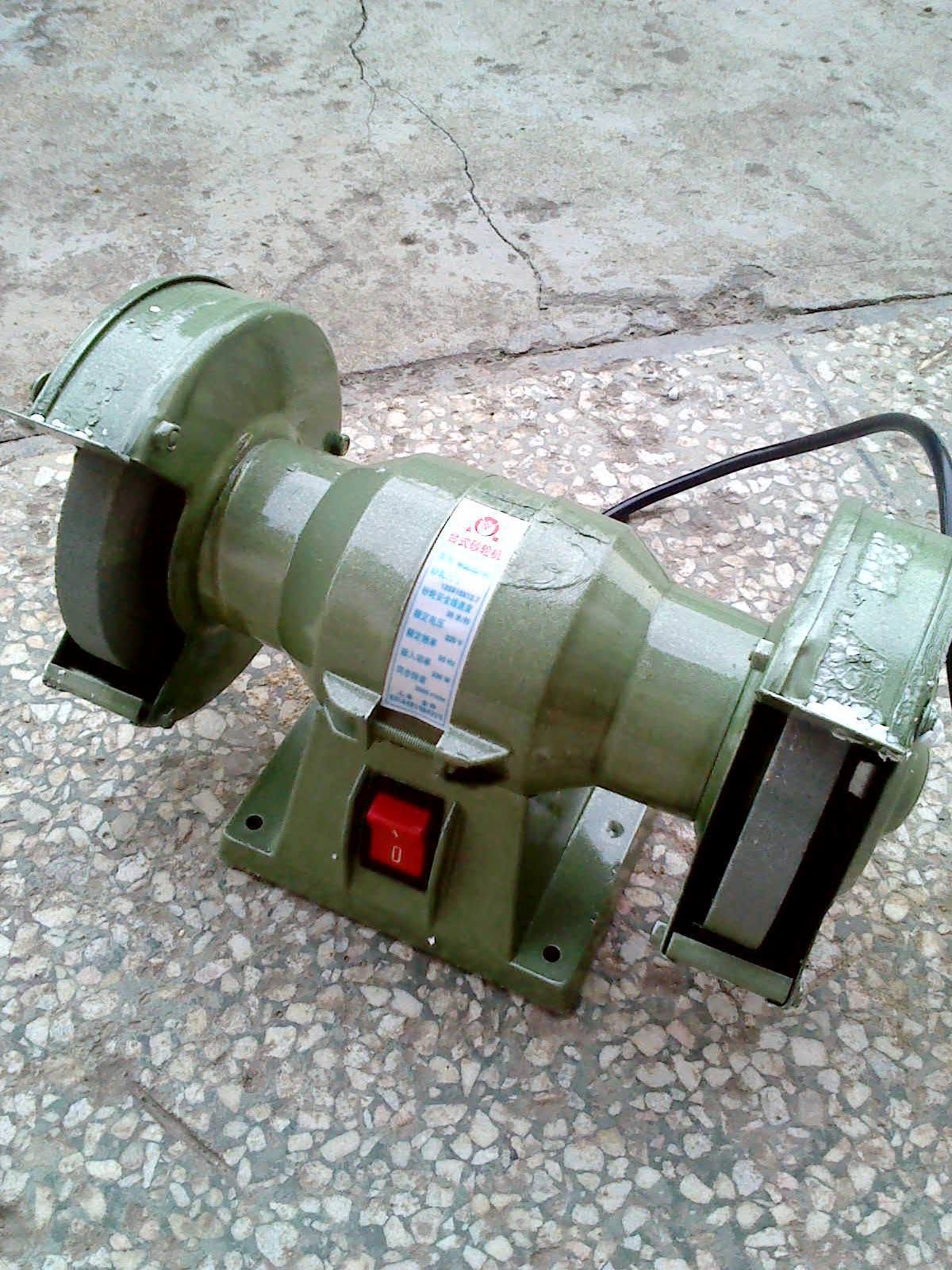 微型/家用砂轮机8寸台式砂轮机200mm打磨机550w砂轮磨光机抛光机