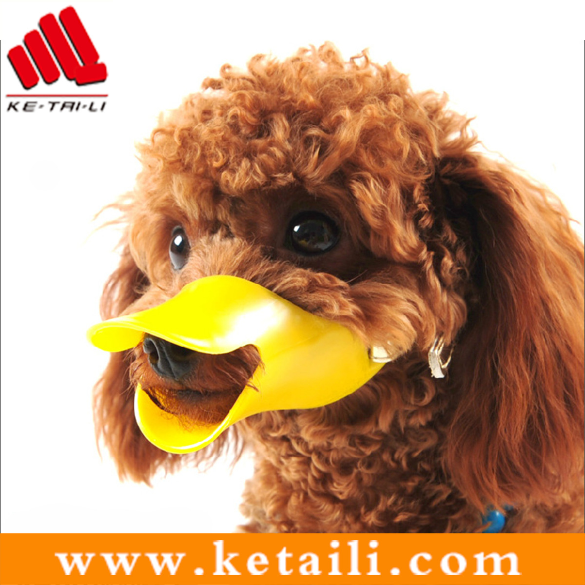 广东深圳硅胶鸭嘴套精装 美国dogstory 泰迪犬嘴套 防咬防叫防吠狗嘴