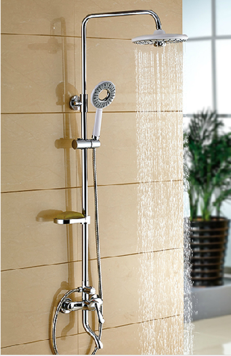 全铜唐老鸭大三档花洒套装 淋浴花洒套装 水龙头厂家批发 oem贴牌