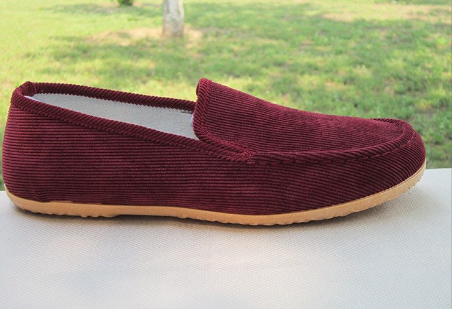 厂家直销北京布鞋条绒豆豆鞋平底工作开车鞋