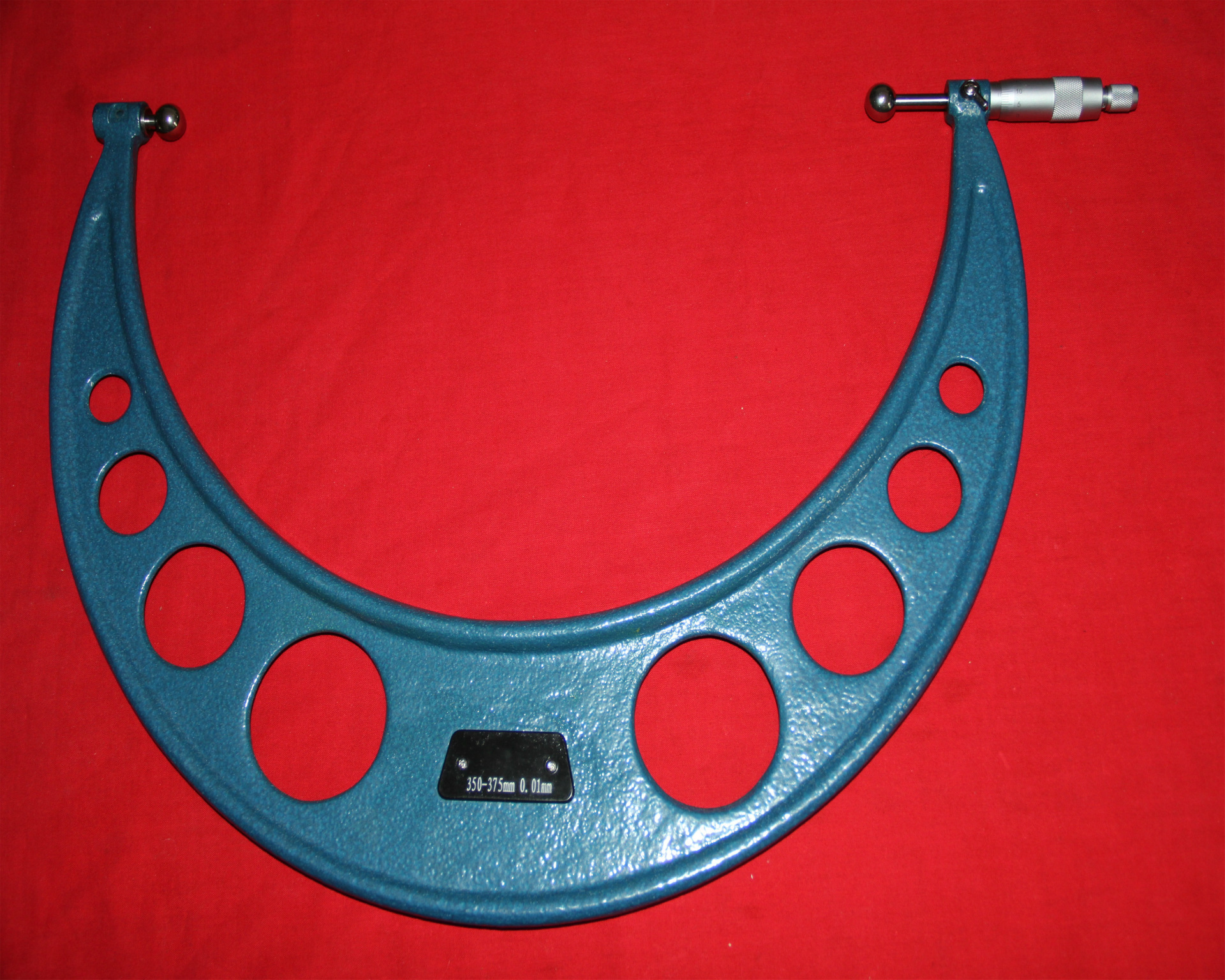 镶双球头壁厚千分尺350-375mm 测管外径千分尺系列 专业供应