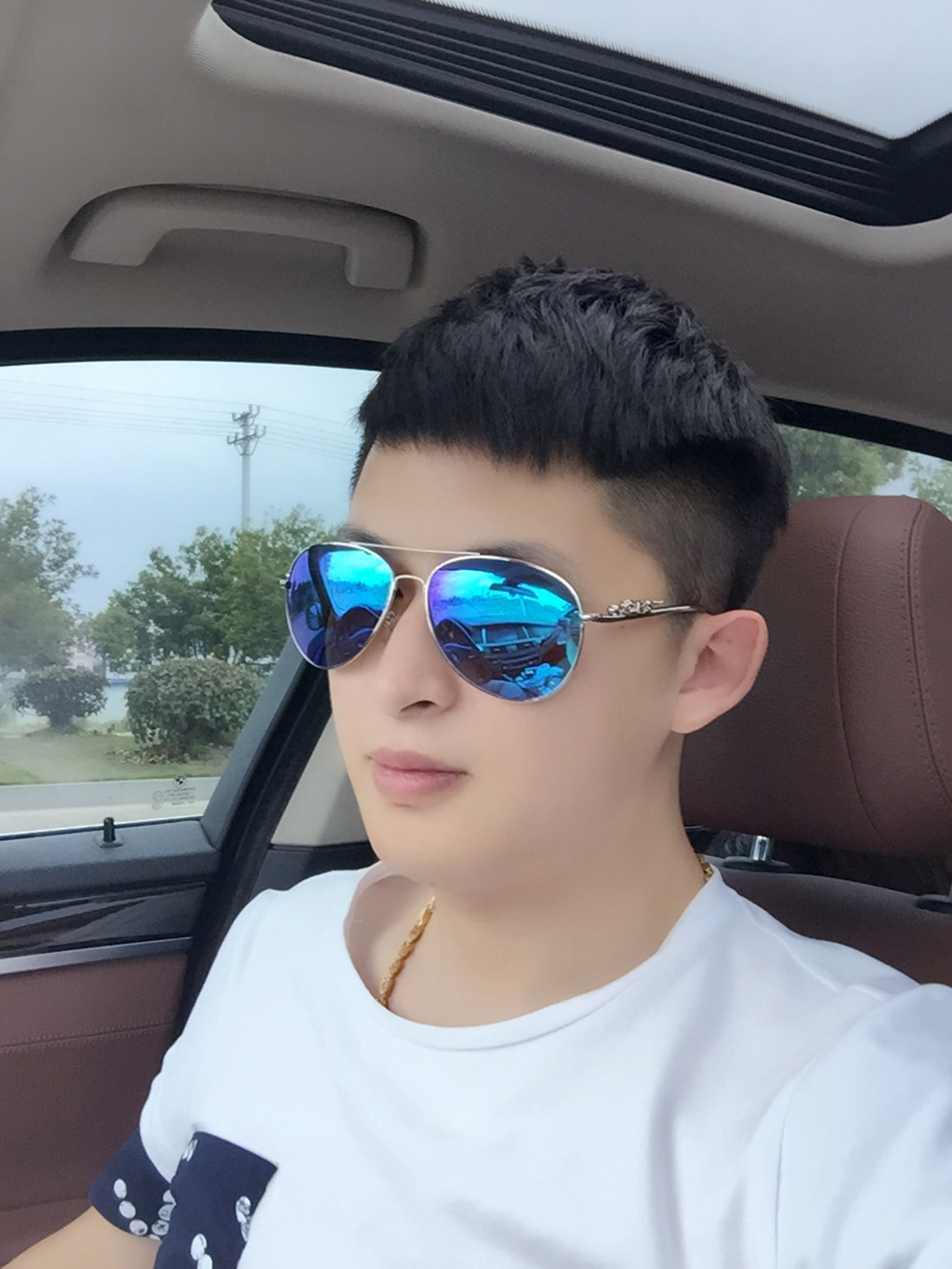 太阳镜开车偏光镜男士潮人豹子脚钓鱼眼镜蛤蟆镜复古司机驾驶墨镜