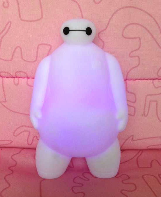 高品质创意生日礼物发光玩偶 led发光大白公仔批发-「闪光玩具」