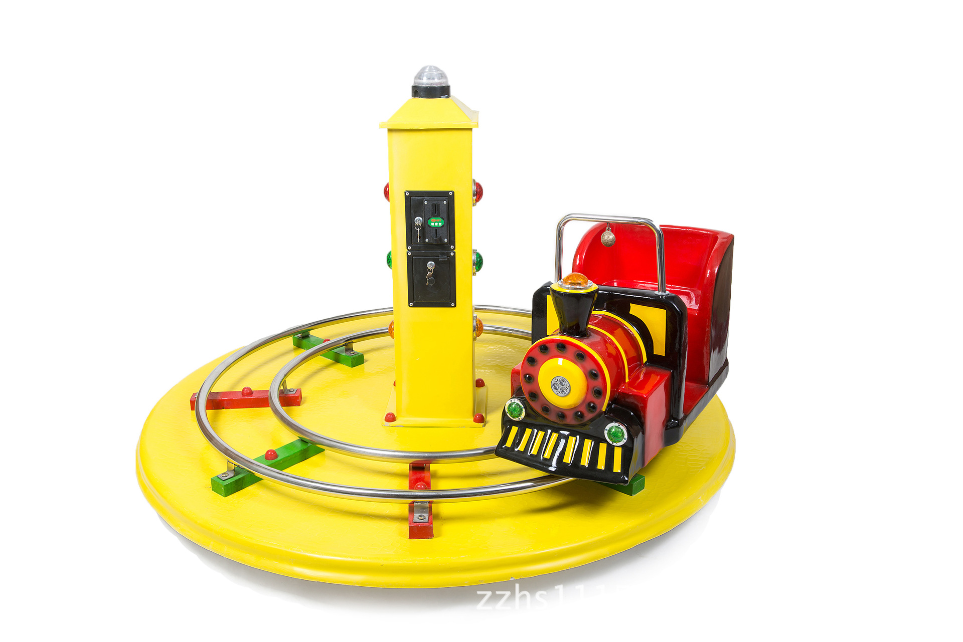 厂家直销最新爆款复古轨道小火车 摇摇车厂家直销