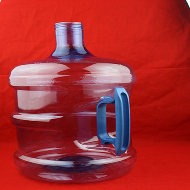 纯净水桶 10升pet水桶 瓶口是螺旋扣盖子 带把手