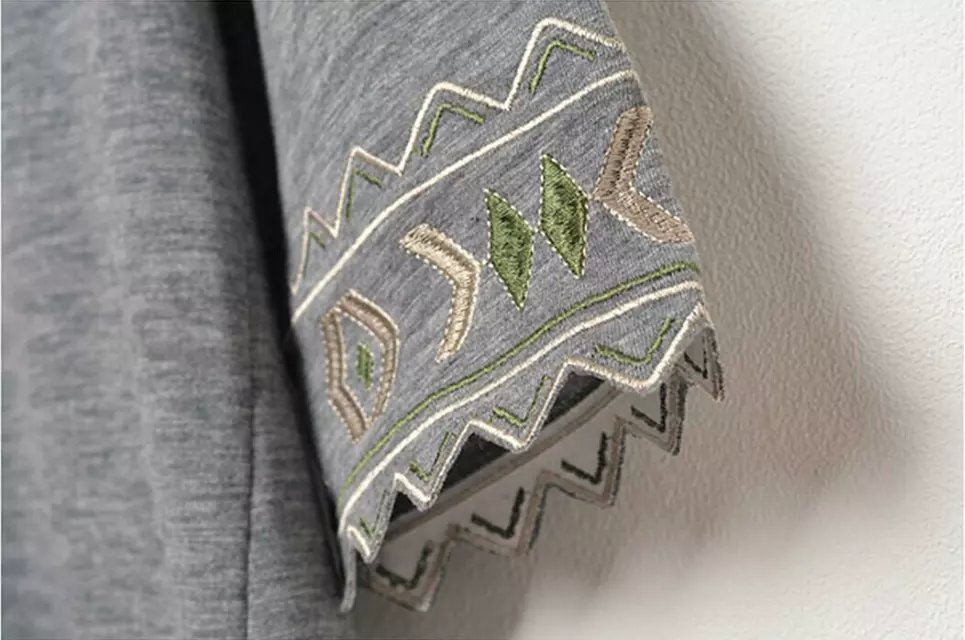 2015新款夏季韩款学生七分袖袖口刺绣全棉纯棉透气韩版显瘦t恤