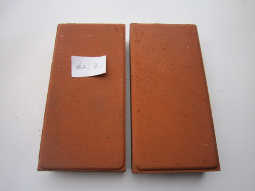 红色陶土砖 黄色陶土砖 灰色陶土烧结砖 咖啡色陶土铺路砖 盲道砖