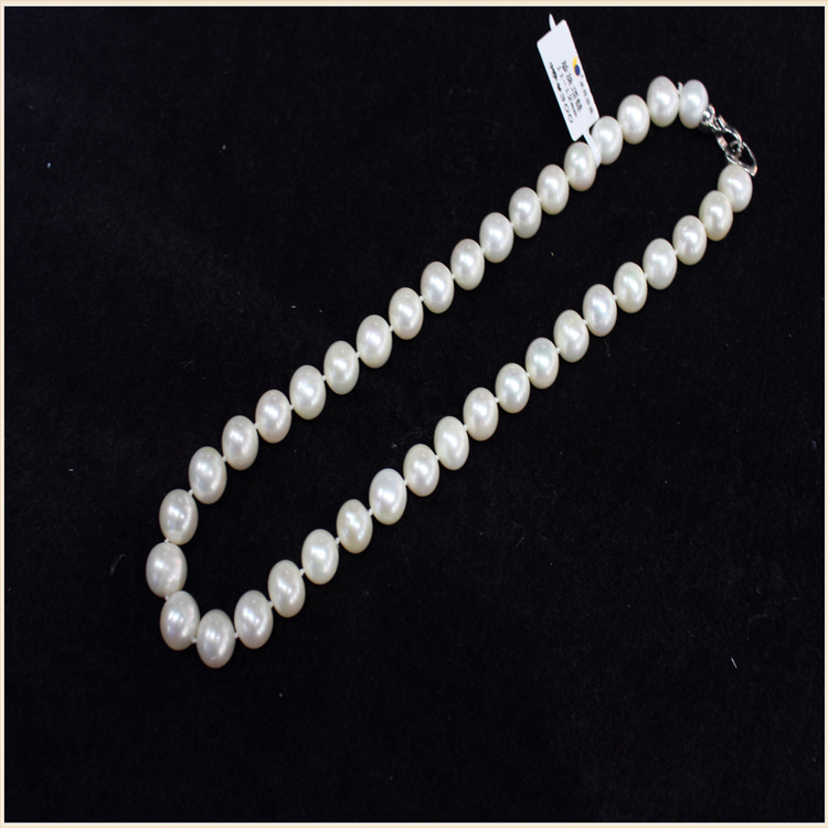 母亲节超大珍珠项链11-12mm近正圆项链 饰品批发 150430