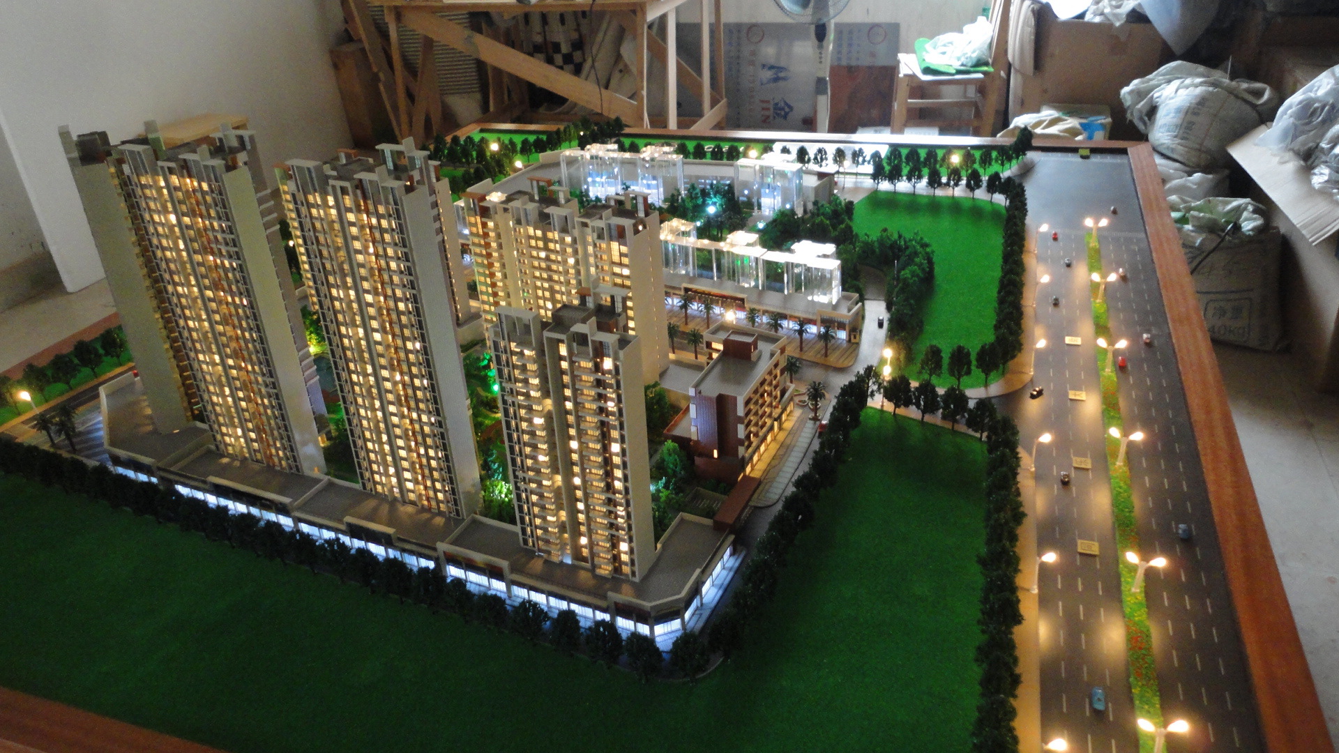 潮州市户型模型区位图沙盘区域模型壁挂沙盘模型