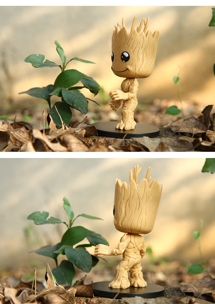 银河护卫队 q版 树人格鲁特盒装手办 12cm 现货