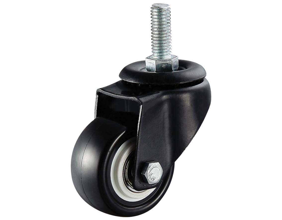 厂家批发万向脚轮 1.5寸2寸2.5寸金钻轮 3寸pu万向轮 塑料轮子