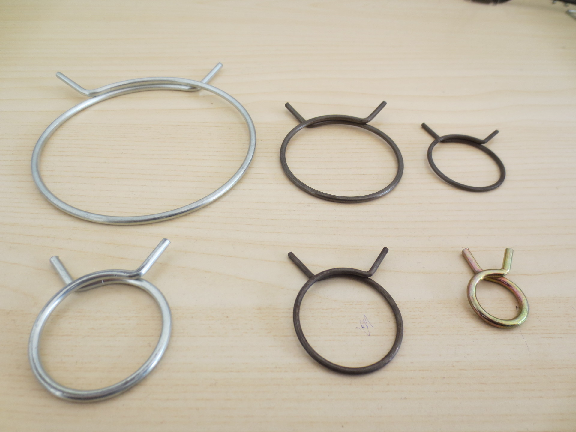 河北省沧州市厂家大量供应优质软管卡簧 异形簧