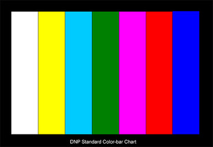 dnp标准条形色彩卡