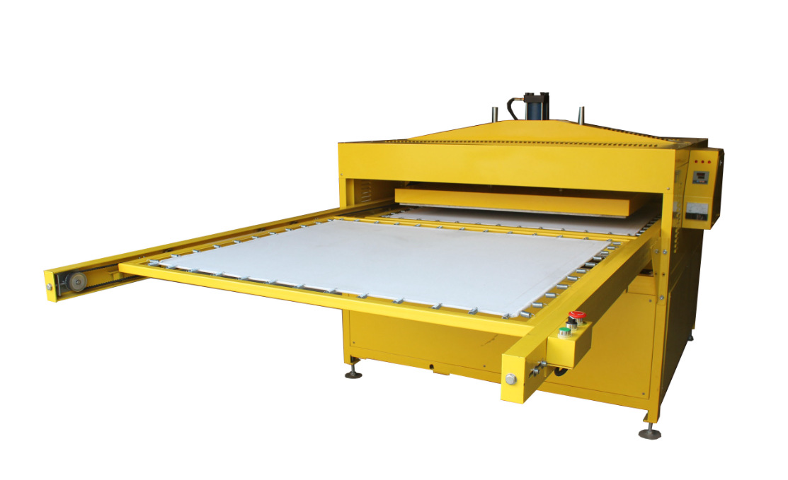 auplex品牌 液压烫画机 60*80cm 双工位t恤热转印机 全自动烫钻机