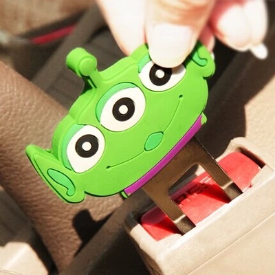【厂家直销】创意卡通安全带卡扣 汽车安全带卡扣 开车必备