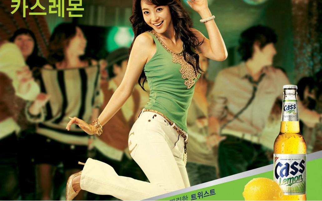 来自星星的你金秀贤 韩国进口凯狮cass啤酒听装冰啤355ml*6*4