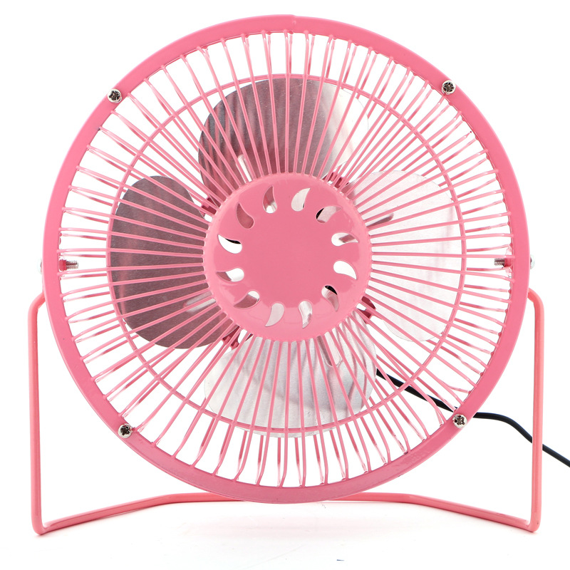 2015 个性 普通圆形6寸接电式usb电风扇 厂家直销