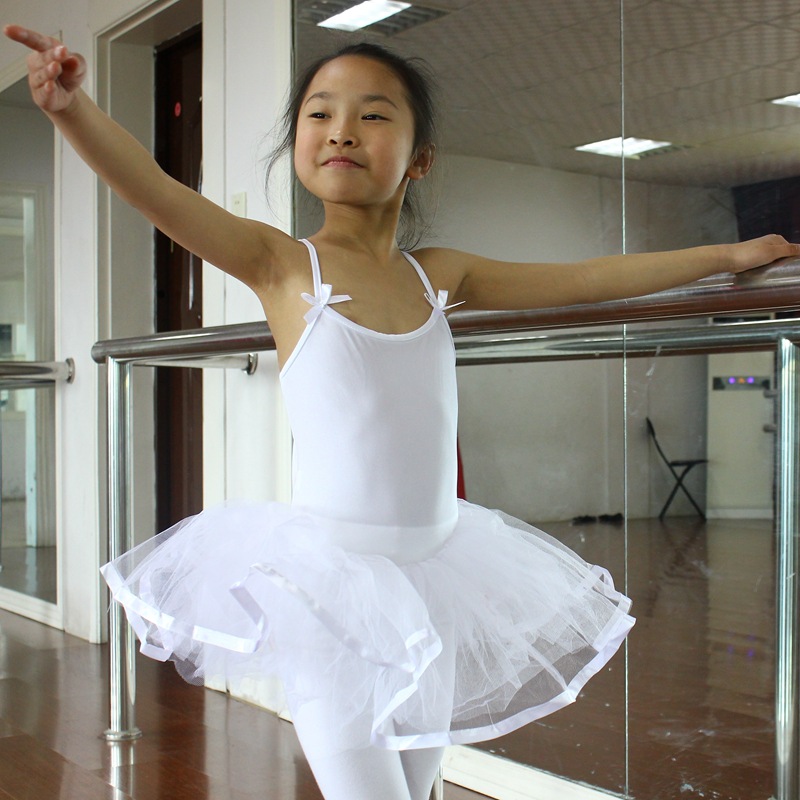 炫舞伊族 儿童舞蹈练功表演纱裙芭蕾演出纱裙