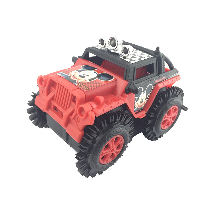 电动玩具新款米奇翻斗车 地摊热卖吉普车 益智玩具批发