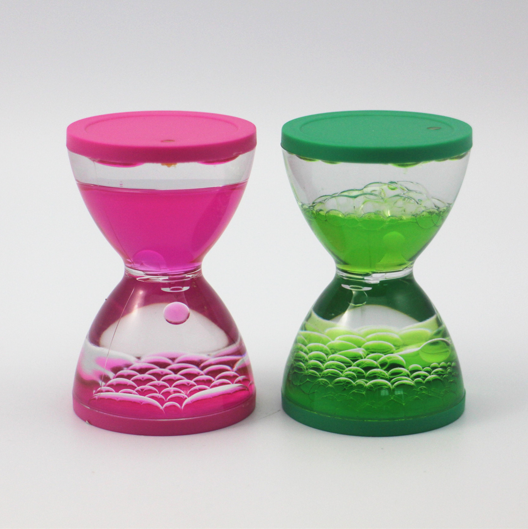 亚克力油滴沙漏 创意计时器玻璃沙漏儿童益智沙漏摆件