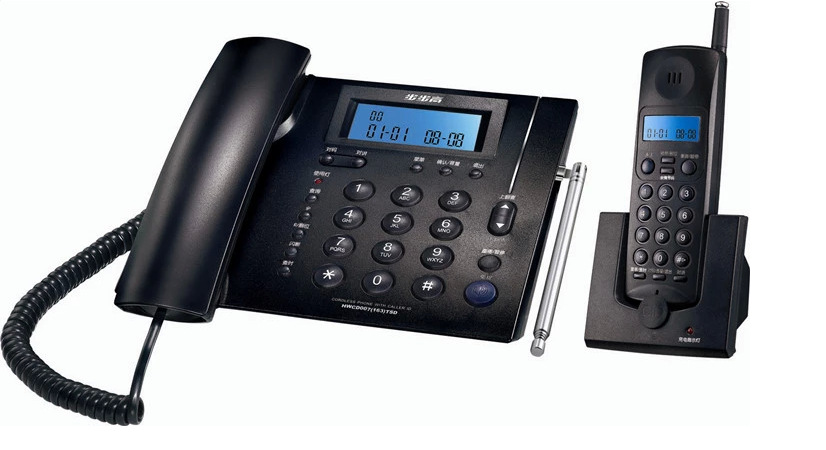 步步高w163无绳电话机 子母机 座机 时尚欧式 家用办公 来电显示