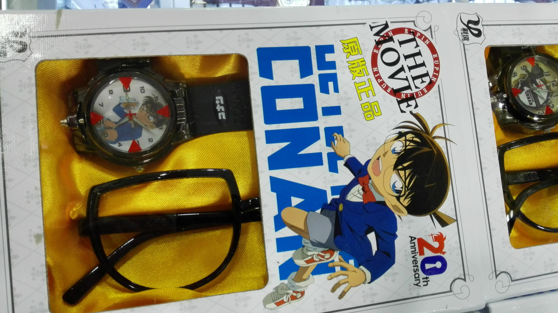 名侦探 江户川柯南红外线激光眼镜 工藤新一爆眼镜红外线激光眼镜
