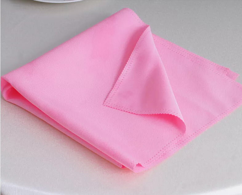 餐厅口布 涤纶餐巾 酒店擦嘴 酒店用品 定做婚宴餐巾 席巾