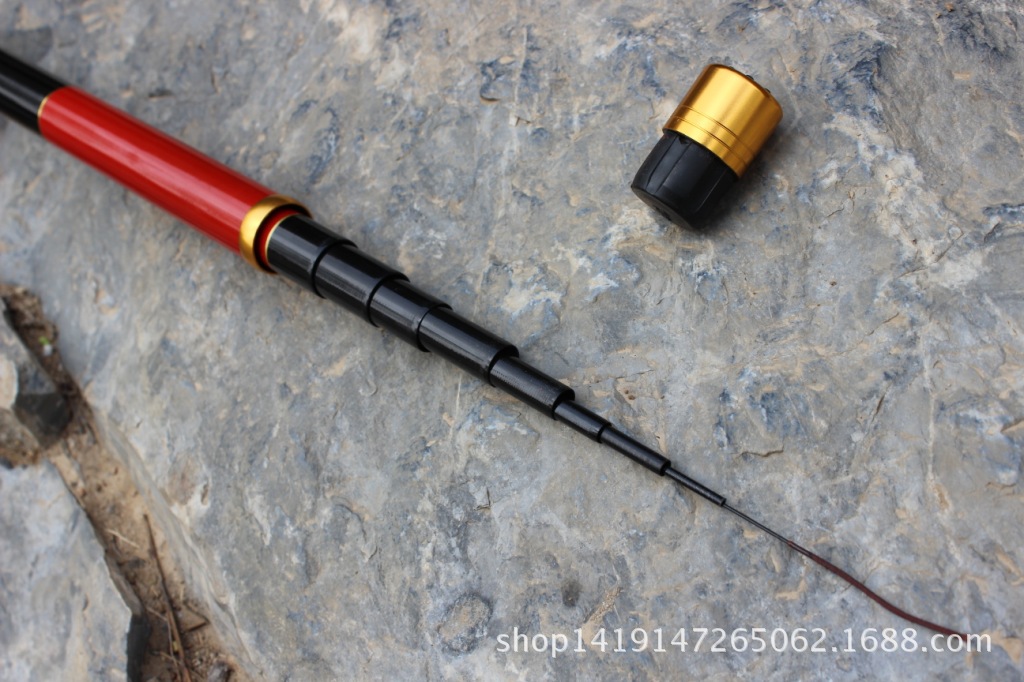 名将加长杆8 9 10 11 12 13 纯碳手竿 台钓竿 渔具鱼竿