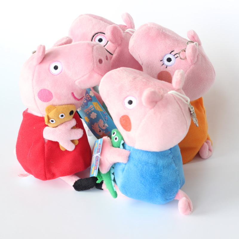 佩佩猪peppa pig 粉红猪小妹毛绒玩具